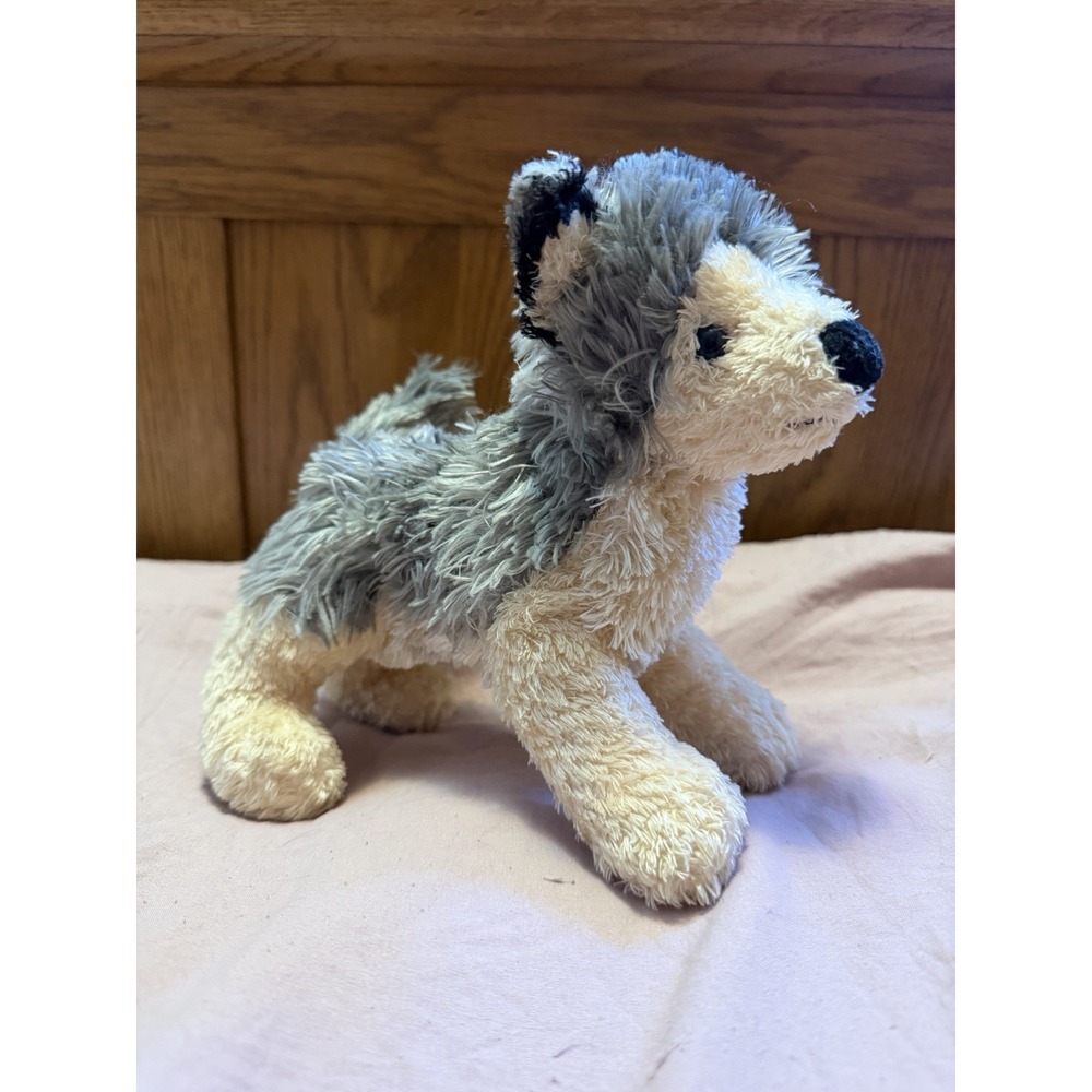Douglas Cuddle Toy 9" HOWL Wolf Pup Kohair Plush #3756 Rare Tyson's Face
